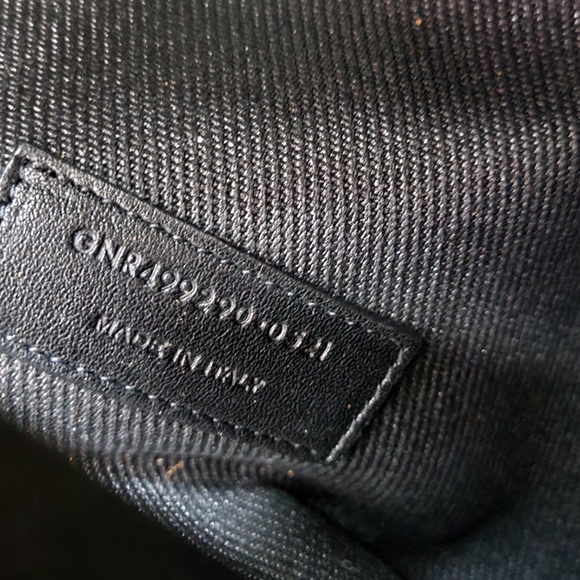 - Saint Laurent RIVE GAUCHE cabas canvas tote bag - Picture 5 of 11